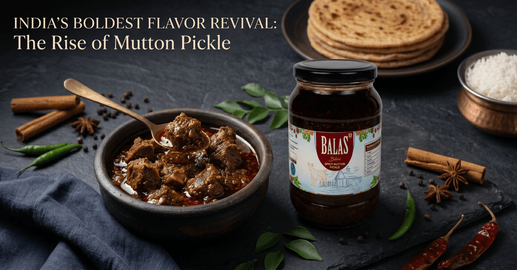 THE RISE OF MUTTON PICKLE: INDIA’S BOLDEST FLAVOR REVIVAL