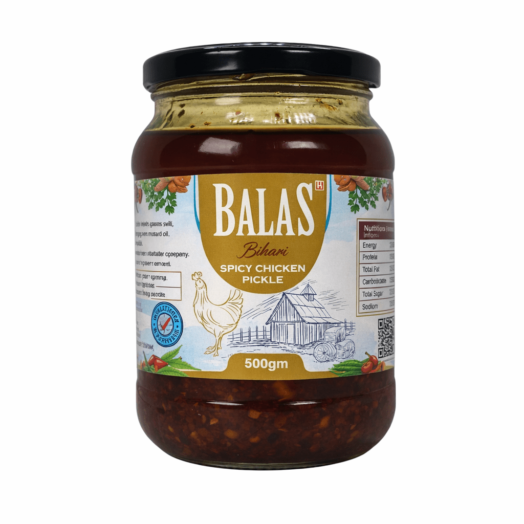 Bihari Spicy Chicken<br>(Reserve Edition) 🌶️🌶️🌶️ - Balas Pickle