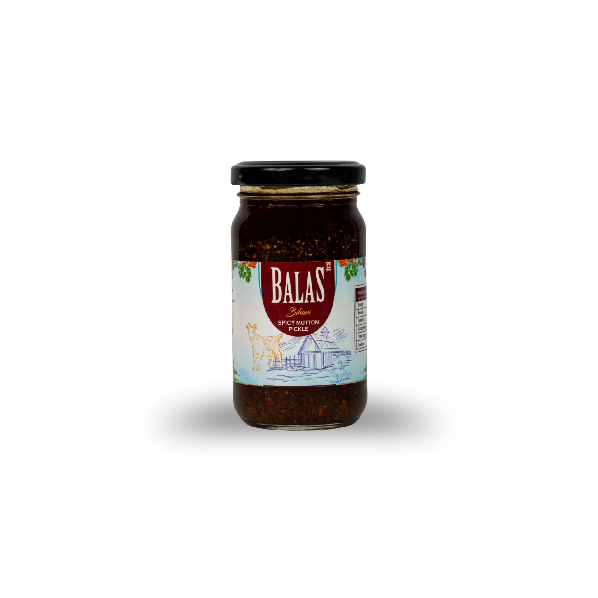 Bihari Spicy Mutton<br>(180g) 🌶️🌶️🌶️ - Balas Pickle
