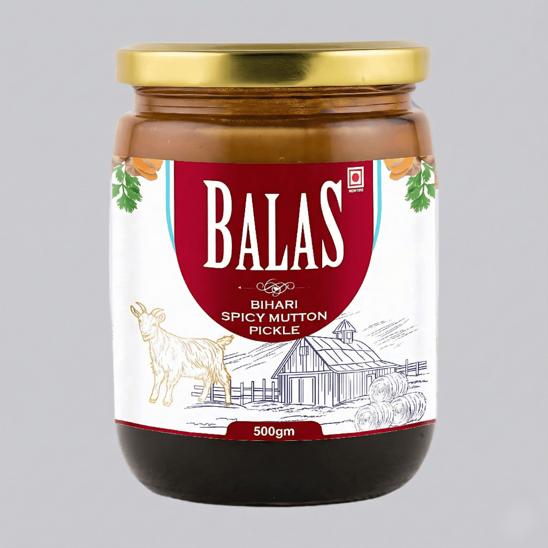 Bihari Spicy Mutton<br>(Reserve Edition) 🌶️🌶️🌶️ - Balas Pickle