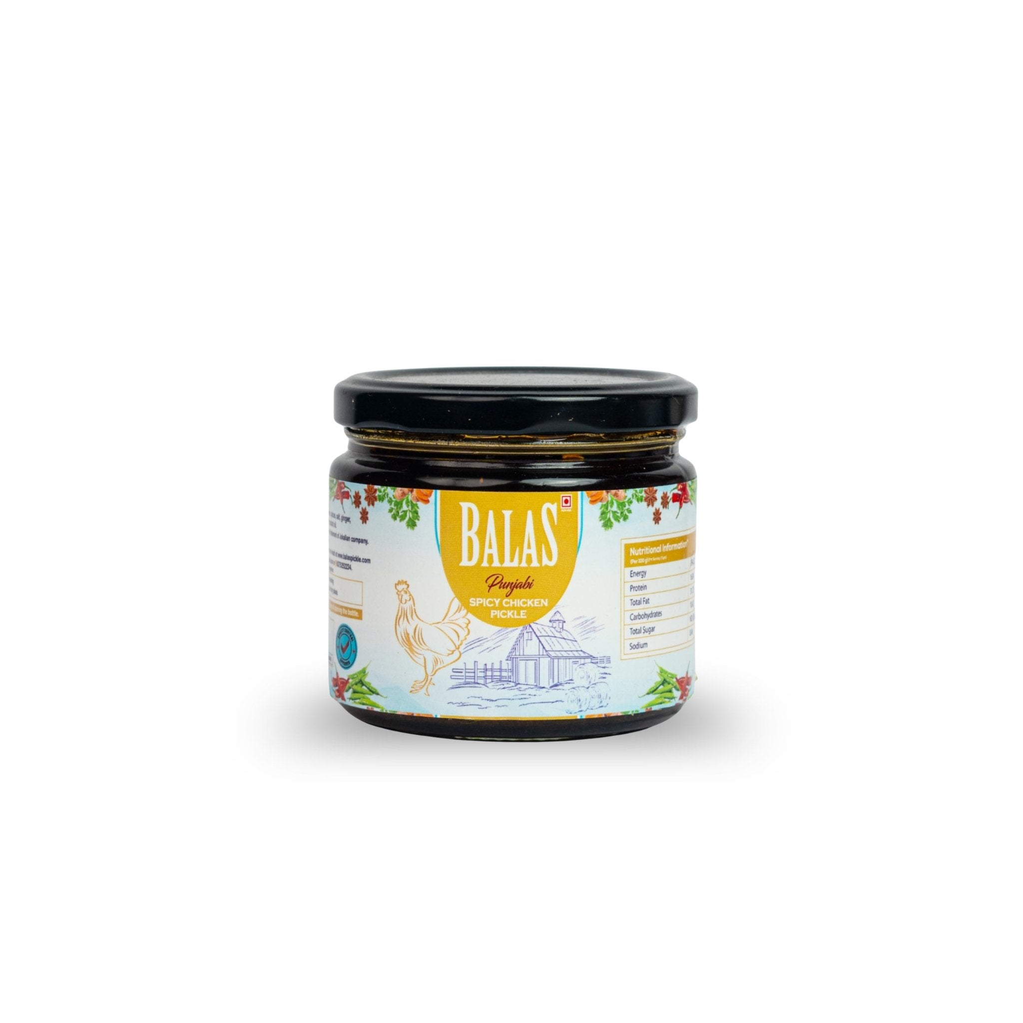 Punjabi Spicy Chicken<br>(320g) 🌶️🌶️ - Balas Pickle
