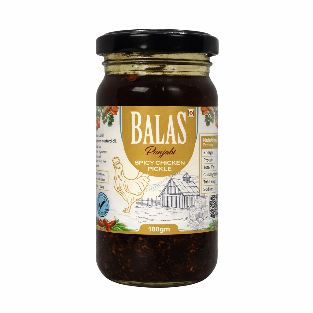 Punjabi Spicy Chicken<br>(Essence Jar) 🌶️🌶️ - Balas Pickle