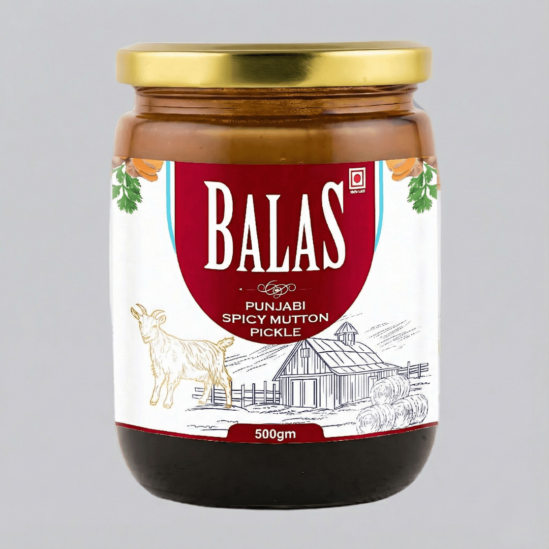 Punjabi Spicy Mutton<br>(Reserve Edition) 🌶️🌶️ - Balas Pickle